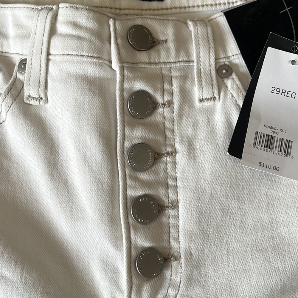 Banana Republic High Rise Button Fly Jeans NWT - Picture 6 of 7